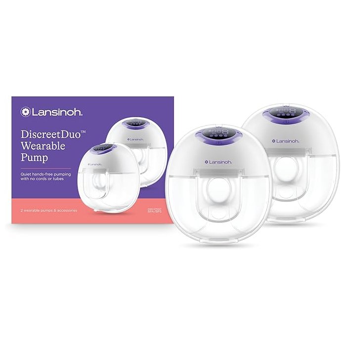 Lansinoh® DiscreetDuo™ Wearable Pump