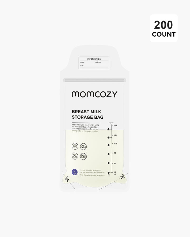 Momcozy Breastmilk Storage Bags 200 count
