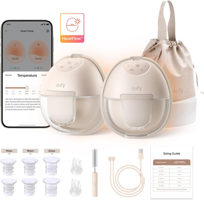 Eufy Heated Wearable Breast Pump S1 Hands-Free