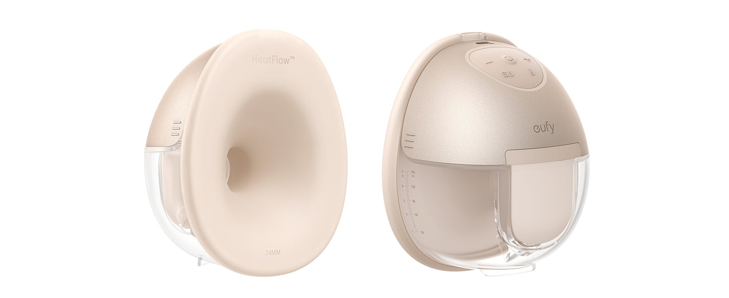 Eufy Heated Wearable Breast Pump S1 Hands-Free