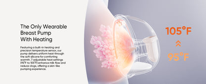 Eufy Heated Wearable Breast Pump S1 Hands-Free