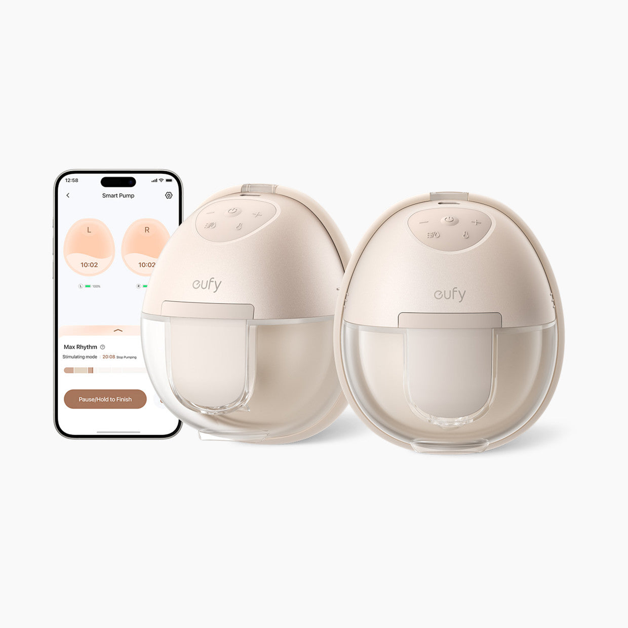Eufy Heated Wearable Breast Pump S1 Hands-Free