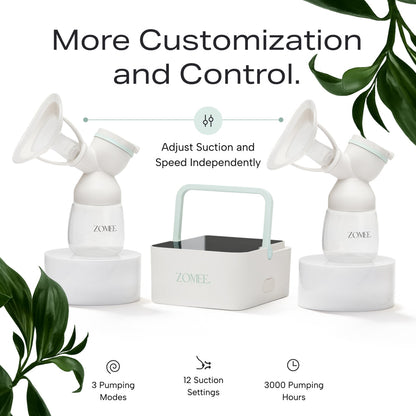 Mother's Nature™ H1 Hospital-Grade, Dual-Motor Breast Pump