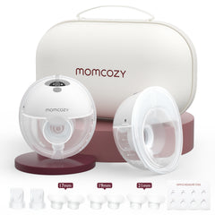 Momcozy M5 Smart Wearable Breast Pump – Upgraded with App Control