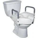 Raised Toilet Seat w/ Arms - Ardent Medical Supply
