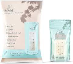 Zomee Milk Storage Bags 200ct