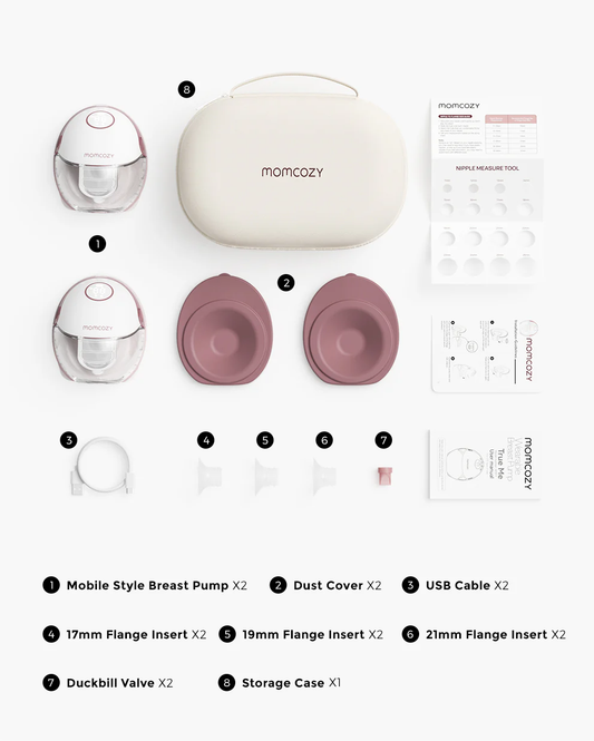 Momcozy Mobile Style™ Hands-Free Breast Pump | M6