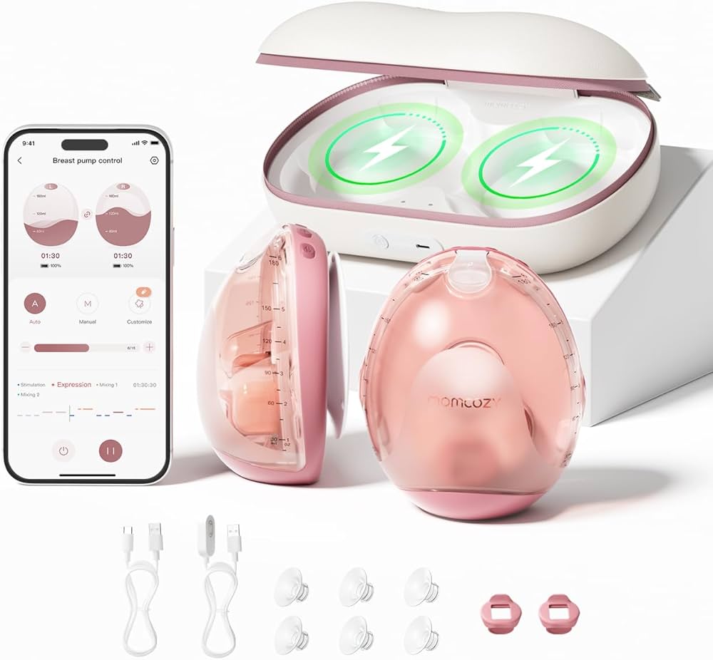Momcozy Air 1 Wearable Electric Breast Pump Set