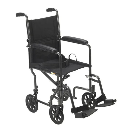 Drive Medical 19in Aluminum Transport Chair - Ardent Medical Supply