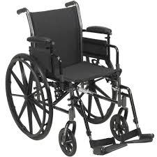 Mckesson Steel Wheelchair 20 in - Ardent Medical Supply
